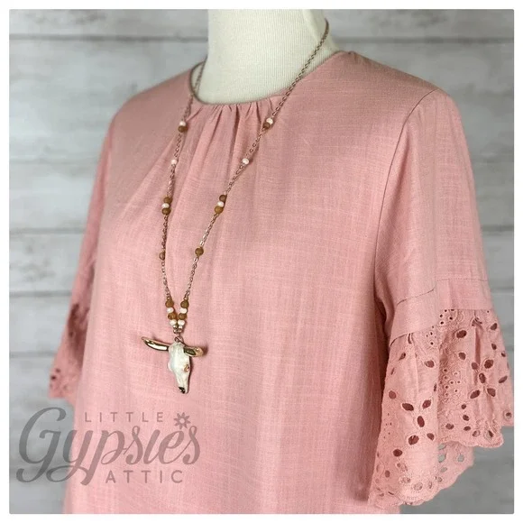 It's all Blush Tunic Dress - Picture 8 of 10
